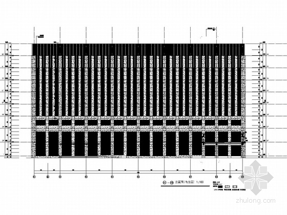 便民大厅cad资料下载-八层框架结构便民服务中心结构施工图（含建筑图、HKFZ桩）