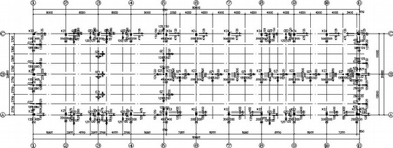 单层框架仓库建筑图资料下载-单层框架带吊车厂房结构施工图