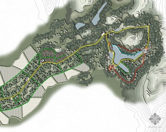 中国昆山滨河景区规划资料下载-旅游景区的规划设计