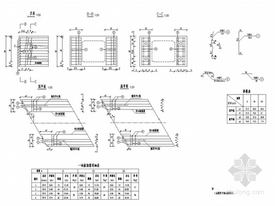 后张法预应力空心板桥资料下载-16m跨径装配式后张法预应力混凝土简支空心板桥上部构造施工图设计33张