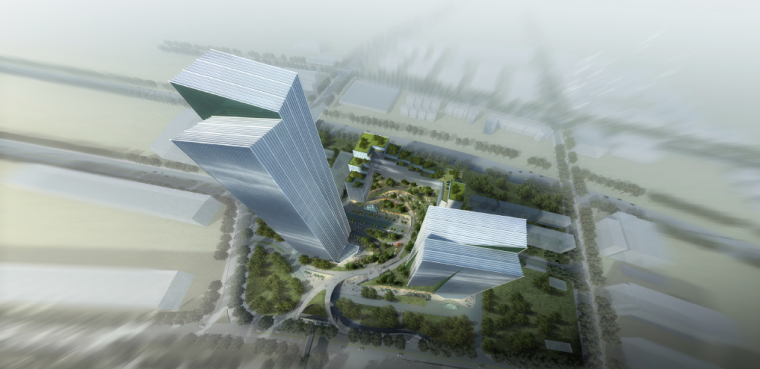 南京水游城建筑设计资料下载-方大公园城建筑设计方案文本