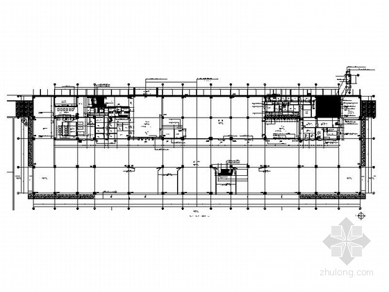 [合集]4套大型多层火车站建筑施工图-4套大型多层火车站建筑平面图