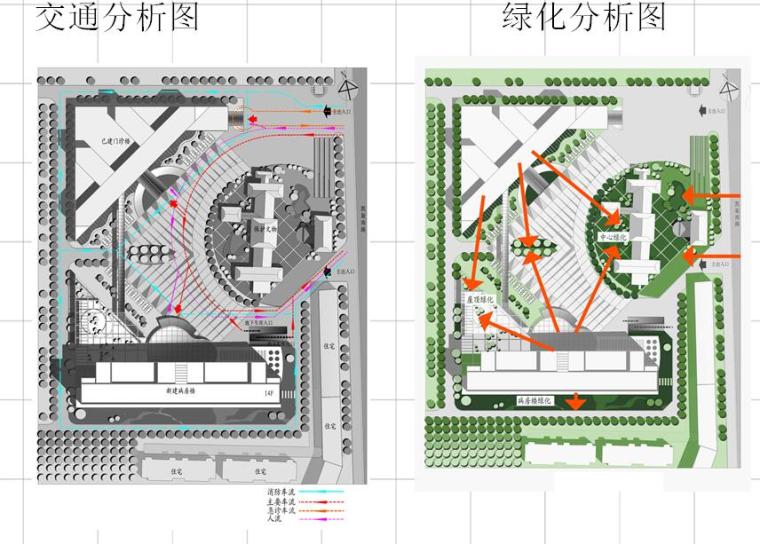 综艺病房楼方案设计资料下载-[河南]第一人民医院病房楼方案设计规划