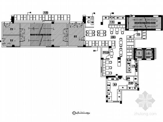 工业风餐饮CAD资料下载-[原创]精品工业复古风广式茶餐厅施工图（含效果图）