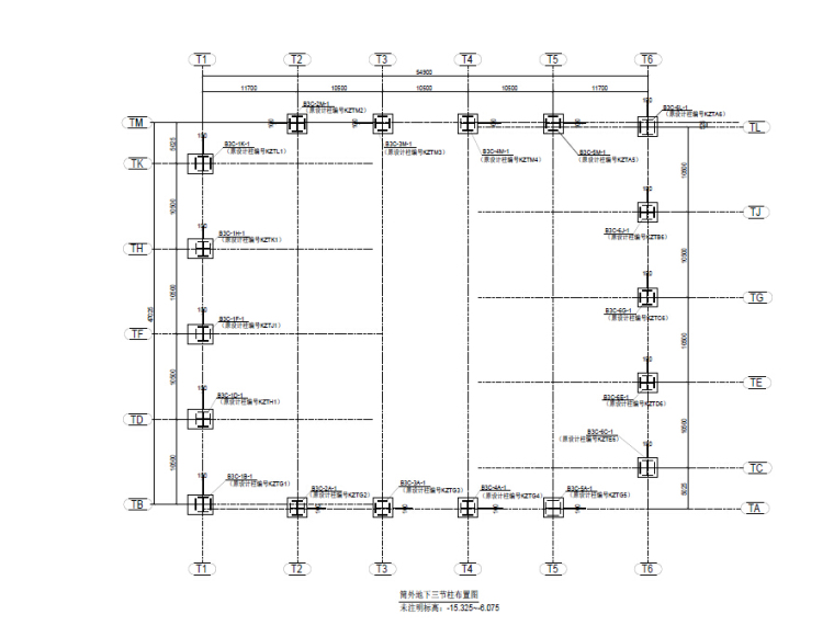 钢结构内墙节点资料下载-[云南]城市综合体地下五层钢结构节点详图