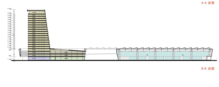 [安徽]国际会展中心工程文体建筑设计方案文版（CAD+SU+文本）-国际会展中心工程文体建筑设计