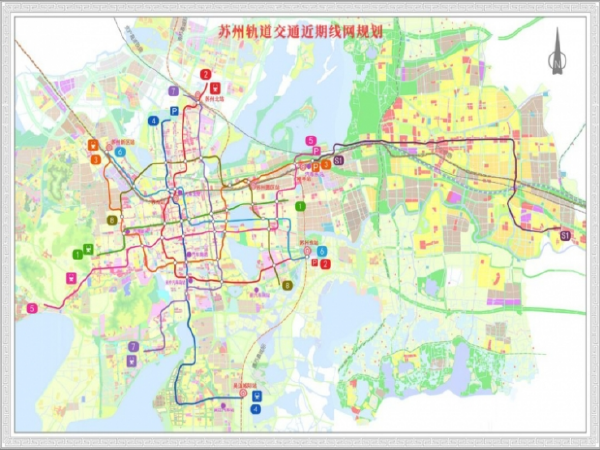 苏州相城规划展览馆资料下载-950亿元地铁规划获批，总长137公里！