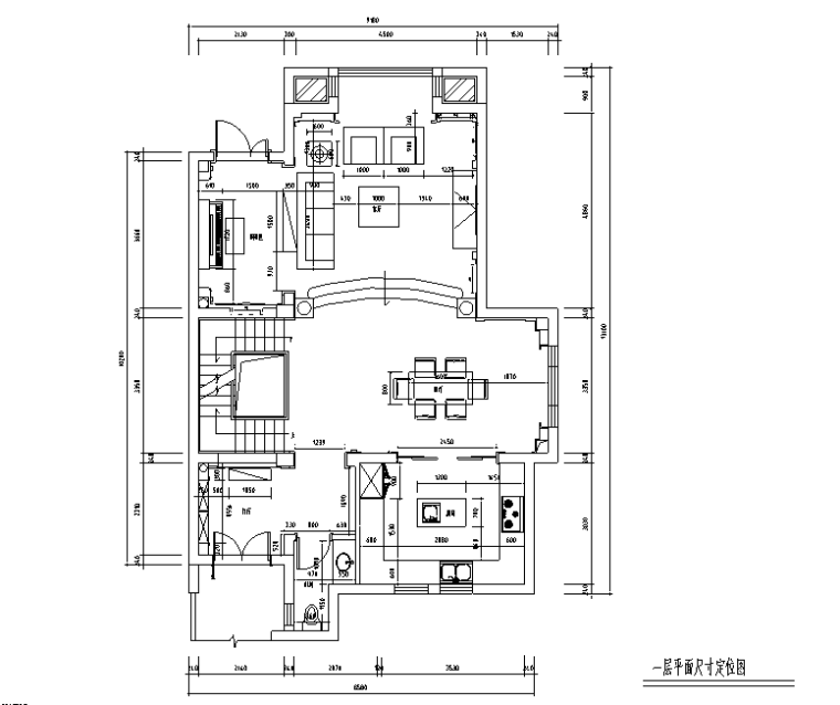 别墅装修混搭风格资料下载-[江苏]混搭风格320平米联体别墅设计施工图（附效果图)