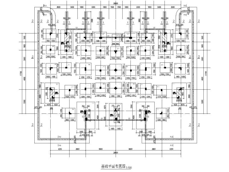 异形楼梯平面资料下载-[安徽]三层现浇异形柱框架轻质墙结构住宅楼结构施工图