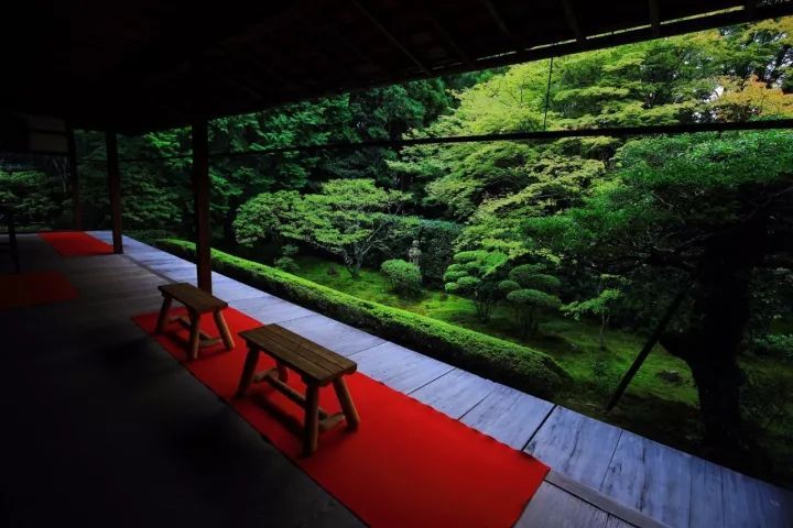 日本茶室图片资料下载-园林深处，有间茶室