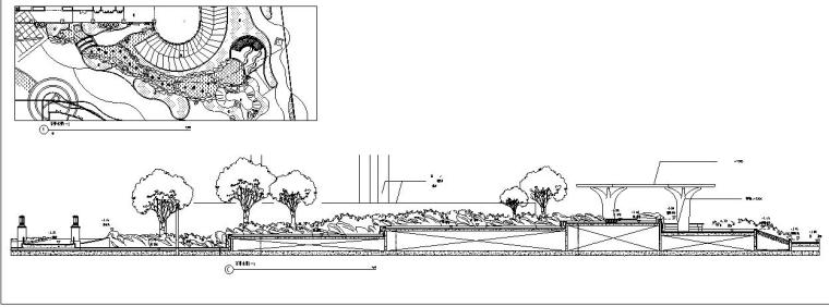 [山东]信合商城居住区全套景观施工图设计（包含CAD+200个）-立面图