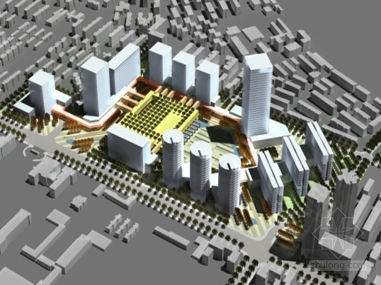 深圳产业园区景观设计资料下载-某创意产业园区概念设计