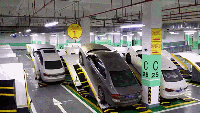 马来西亚福音视觉中心资料下载-“斜置式”停车库，能否解决购物中心的停车问题？