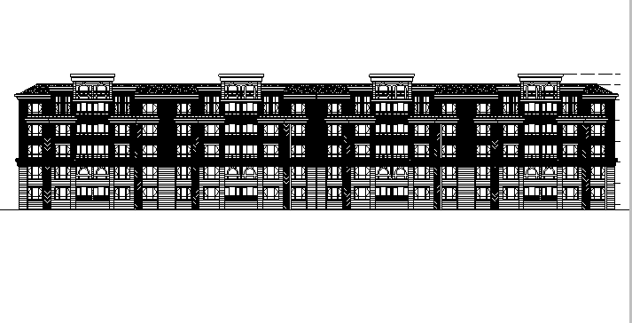 多层联排住宅资料下载-[宁夏]多层剪力墙结构联排式住宅建筑施工图（含全专业图纸）