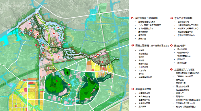 [江苏]“十里桃花”东方田园新型城镇总体规划-总体规划