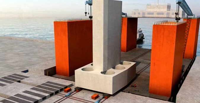 [分享]新技术观摩:埋置式全预制桥梁墩台安装技术(干法,湿法)