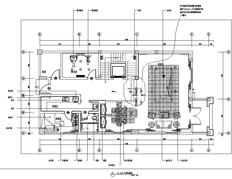 阳光怡庭项目样板房资料下载-英式风阳光怡庭三居室样板房设计施工图（附效果图）
