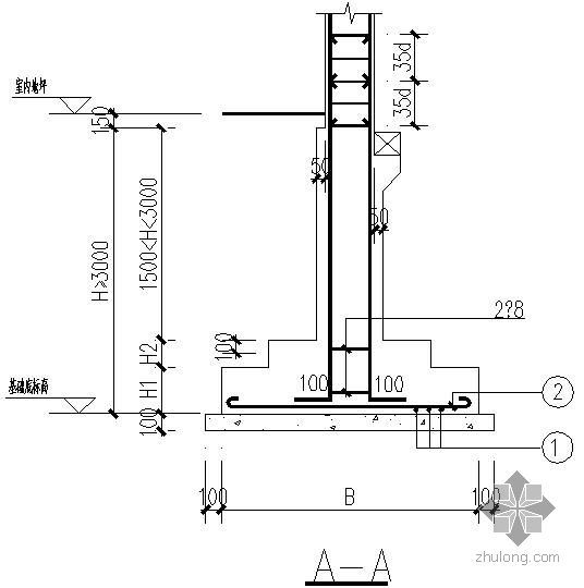 建筑设计常用节点大样资料下载-常用基础大样及剖面节点构造详图