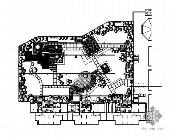 中式屋顶瓦施工图资料下载-某屋顶花园成套施工图