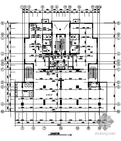 某集团再就业培训楼给排水全套施工图 