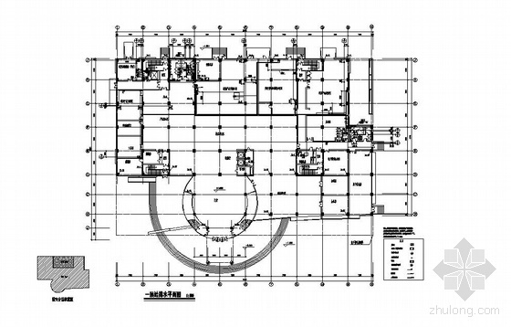 二类办公楼电气施工资料下载-某二类高层办公楼给排水全套图纸