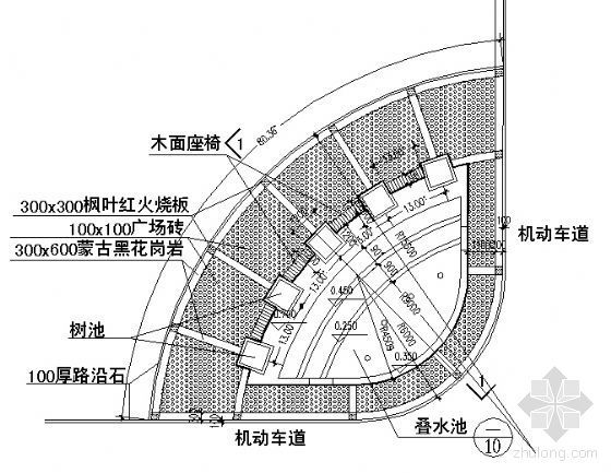 均衡水池资料下载-叠水池详图