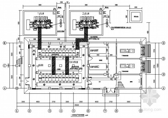 110KV系统图资料下载-[新疆]输变电工程变电所一次部分图纸