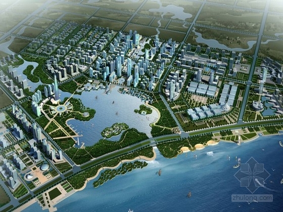 概念性规划设计方案文本资料下载-[安徽]滨湖新区概念性规划设计方案文本