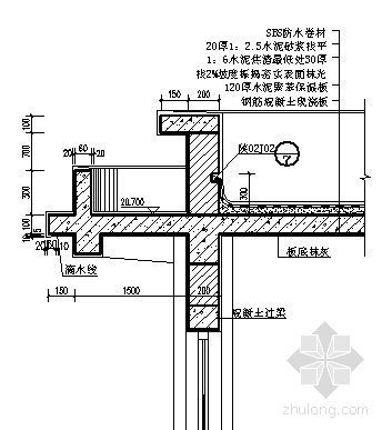 中式建筑檐口构件资料下载-檐口详图9