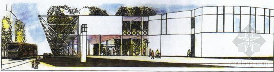深圳宝安中心区公园设计资料下载-[深圳市]某中心区社区购物公园规划设计