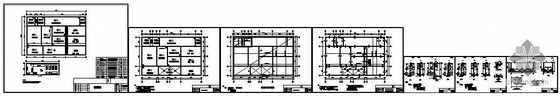 食品厂污水处理池结构图资料下载-某污水处理设施结构图