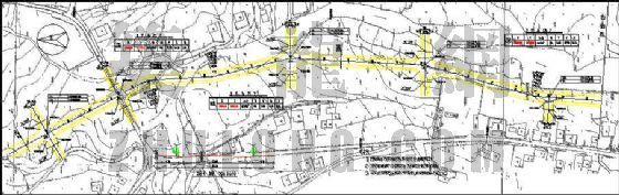 地铁施工图纸培训资料下载-道路施工图纸