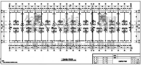 高校宿舍给排水设计图资料下载-江苏某厂宿舍给排水设计图