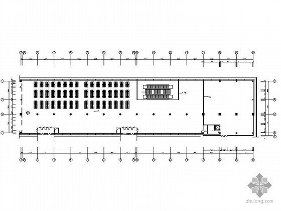 客运站地面设计资料下载-[吉林]客运站综合办公楼装修图