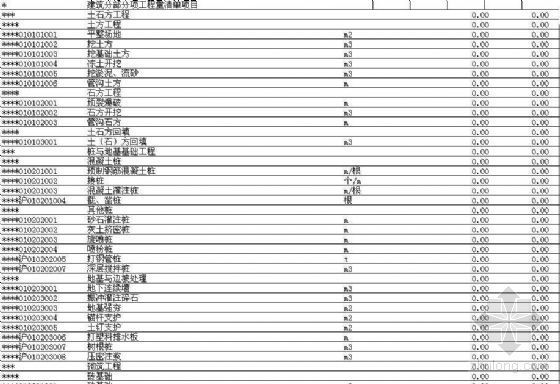 全套上海93定额（含清单）excel版