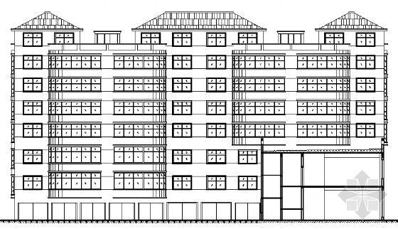 技术楼建筑施工图资料下载-商住楼建筑施工图