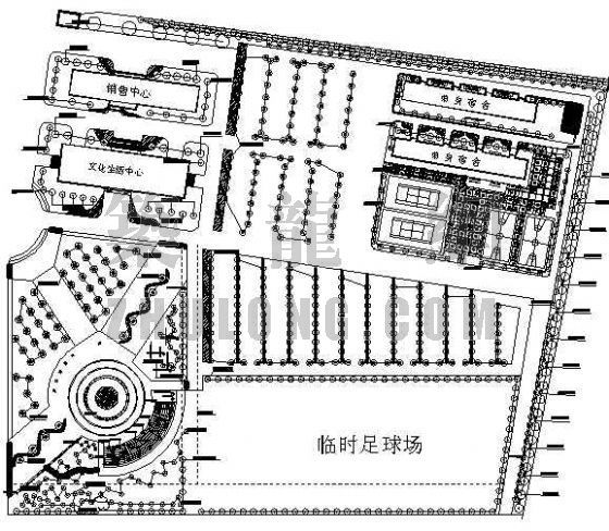 厂区景观设计施工图资料下载-某厂区景观设计竣工图全套