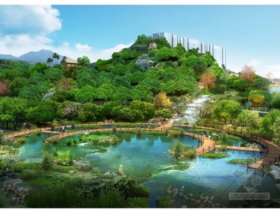 [深圳]居住区周边公园景观设计方案- 