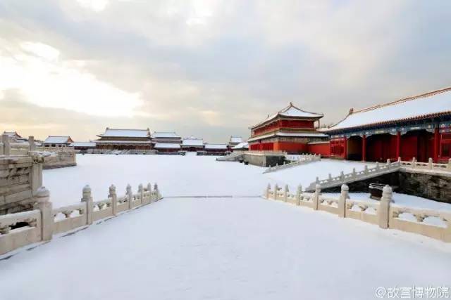 一场雪后的紫禁城美翻了整个北京_13