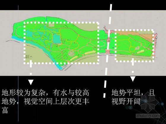 中山公园景观规划方案资料下载-公园总体景观规划分析方案