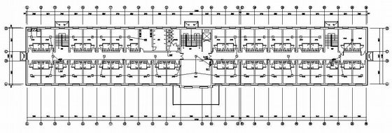 六层公寓框架建筑资料下载-某六层老年公寓电气图纸