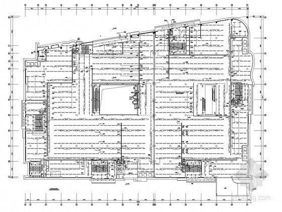 低压开关柜二次原理图资料下载-某建材商场电气施工图纸（含二次原理图）