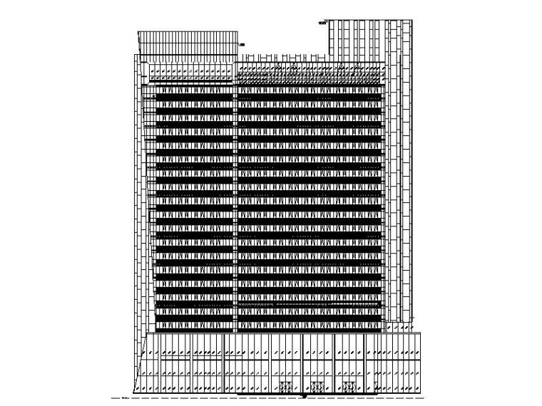 北欧风格设计方案介绍资料下载-[广东]现代风格高层酒店建筑设计施工图