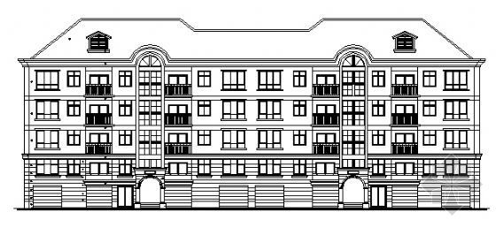 住宅楼建筑方案图纸资料下载-某小区2、3号住宅楼建筑方案图纸