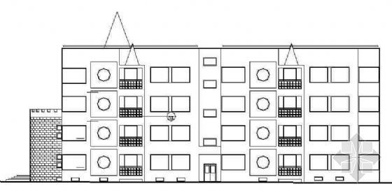 幼儿园建筑设计主题资料下载-某四层幼儿园建筑设计方案