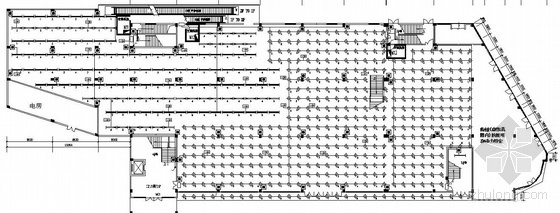 佛山宜家商场建筑结构图资料下载-佛山某四层商场强电图纸