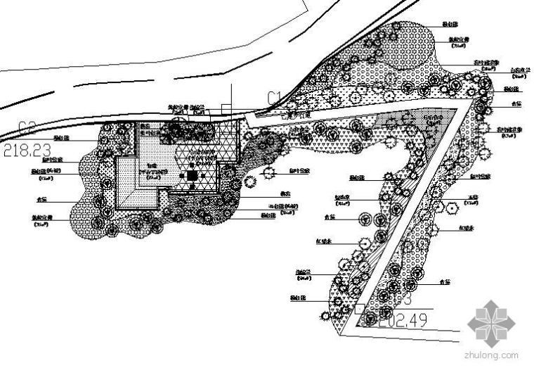 妹岛和世森林住宅图纸资料下载-广州东莞森林公园施工招标图纸观音山部分