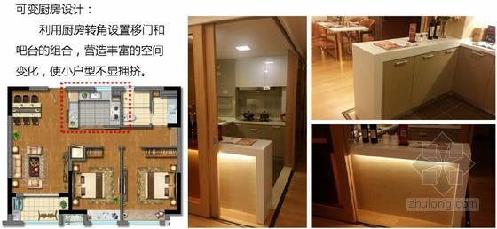 [上海]高层住宅工程项目产品建议报告（175页 附多图）-可变厨房设计 