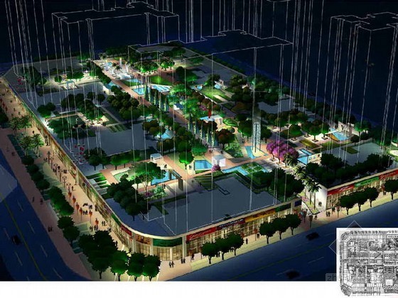 重庆数码城商业景观设计资料下载-重庆高级住宅区环境景观设计方案