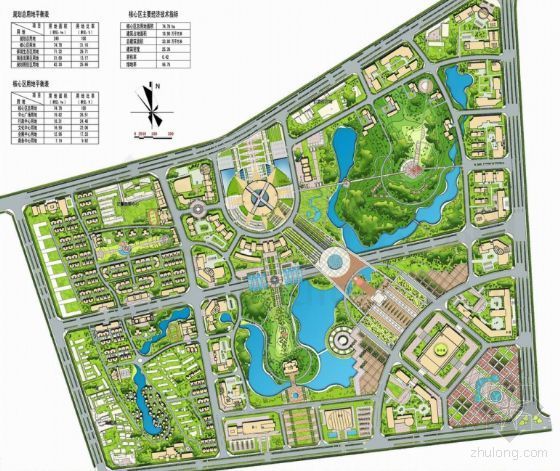 城市中心区文化乐园资料下载-湘潭城市中心区详细规划方案